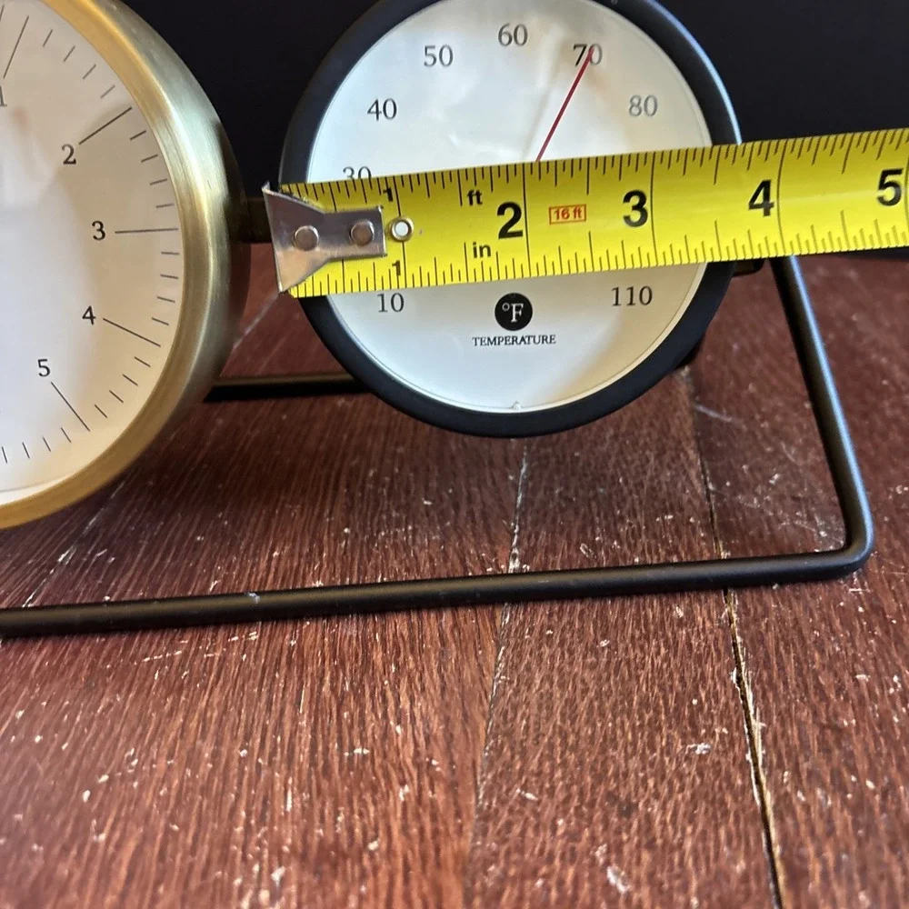 Magnolia – Hearth & Hand Desktop Clock And Temperature Decor - Tested-